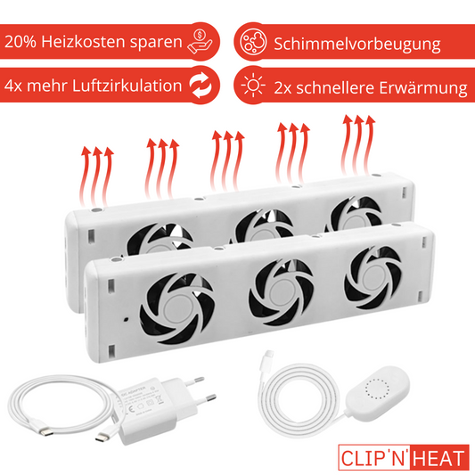 Heizkörperventilator - Double Set